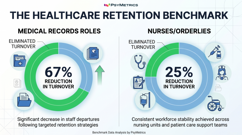 PsyMetrics Healthcare Retention Benmark Infographic v3